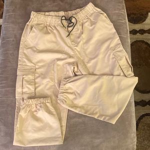 Khaki joggers